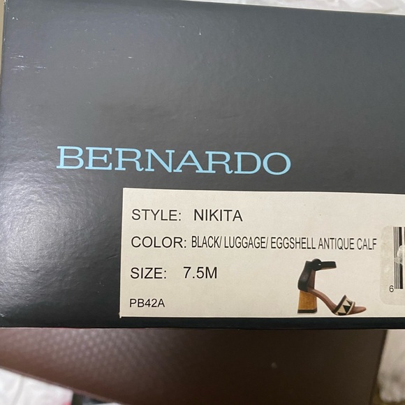 Bernardo Nikita sandal GORGEOUS! SOLD OUT NWOB 7.5 #anthropologie - Picture 6 of 6